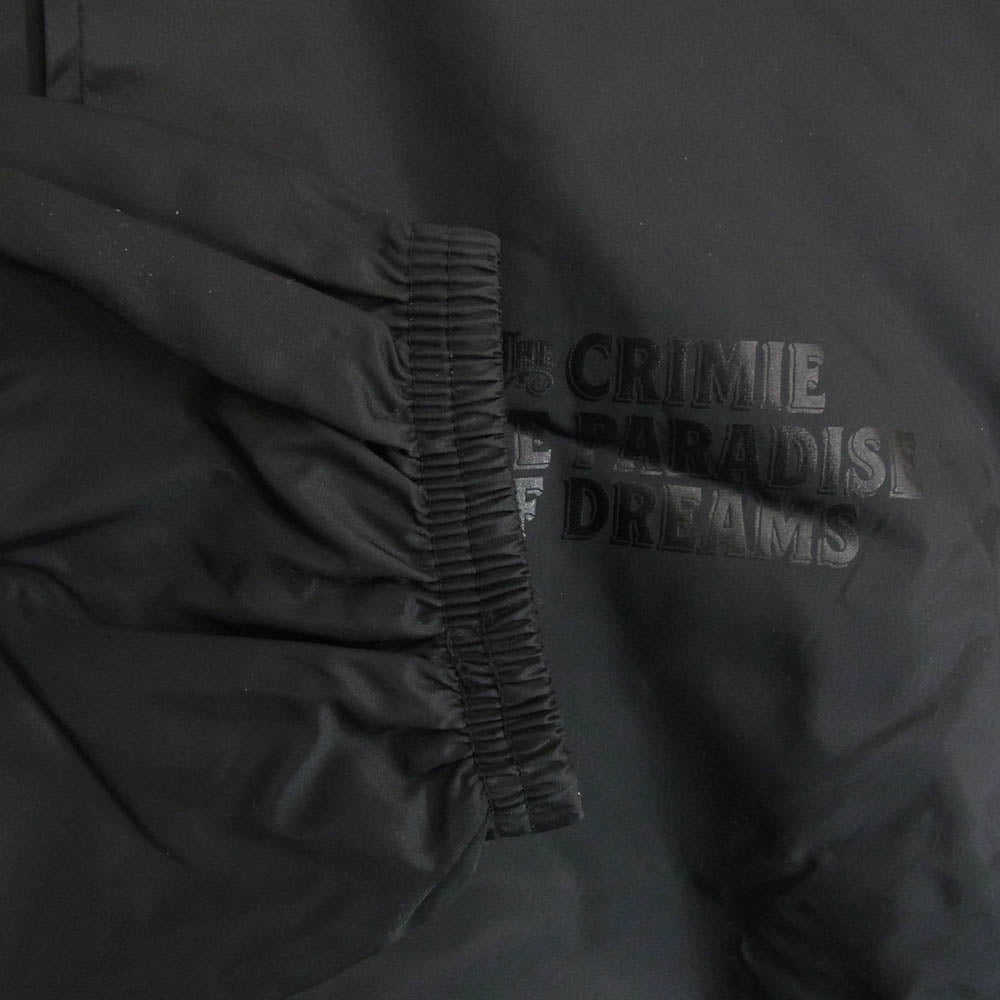 CRIMIE クライミー プリント コーチ ジャケット ブラック系 XL【中古】