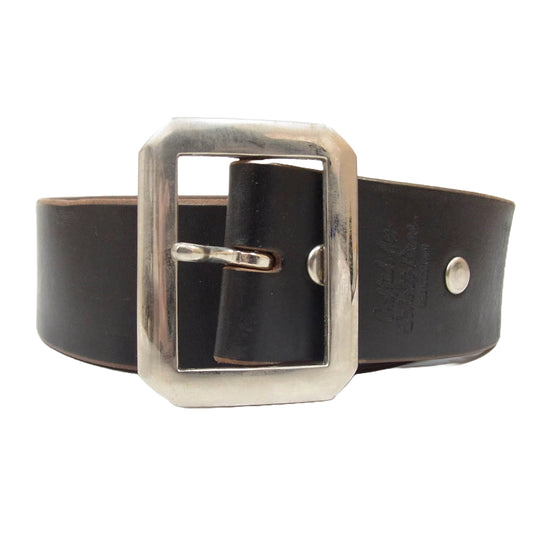 schott ショット USA ホーウィン社製 Perfect Belt  パーフェクト レザー ベルト ブラック系 38【中古】
