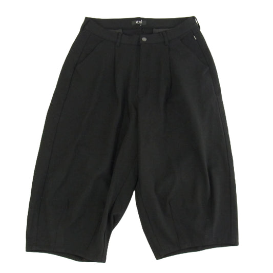 glamb グラム GB0221-P03 Cropped wide pants クロップド ワイド パンツ ブラック系 M【中古】