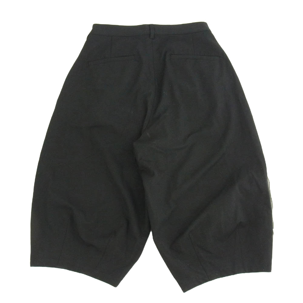 glamb グラム GB0221-P03 Cropped wide pants クロップド ワイド パンツ ブラック系 M【中古】