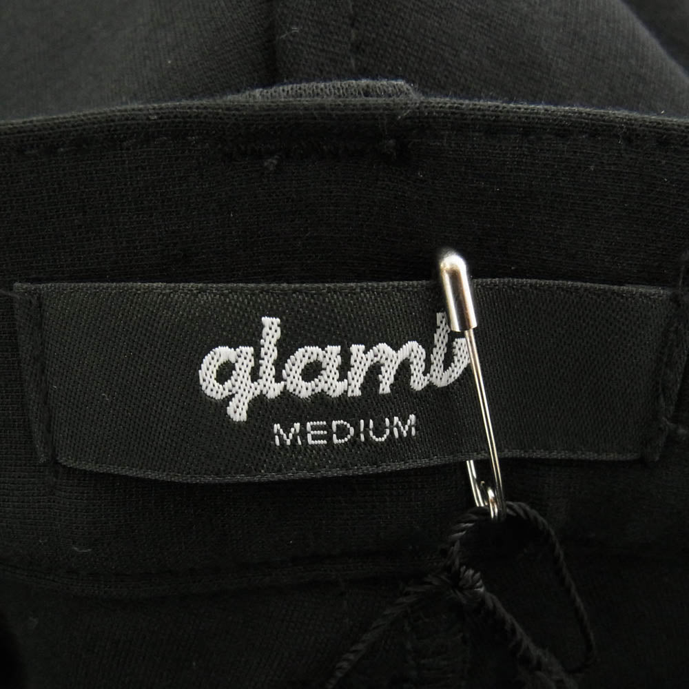 glamb グラム GB0221-P03 Cropped wide pants クロップド ワイド パンツ ブラック系 M【中古】