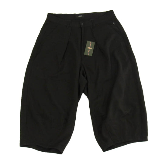 glamb グラム GB0122-P03 Cropped wide pants クロップド ワイド パンツ ブラック系 L【美品】【中古】