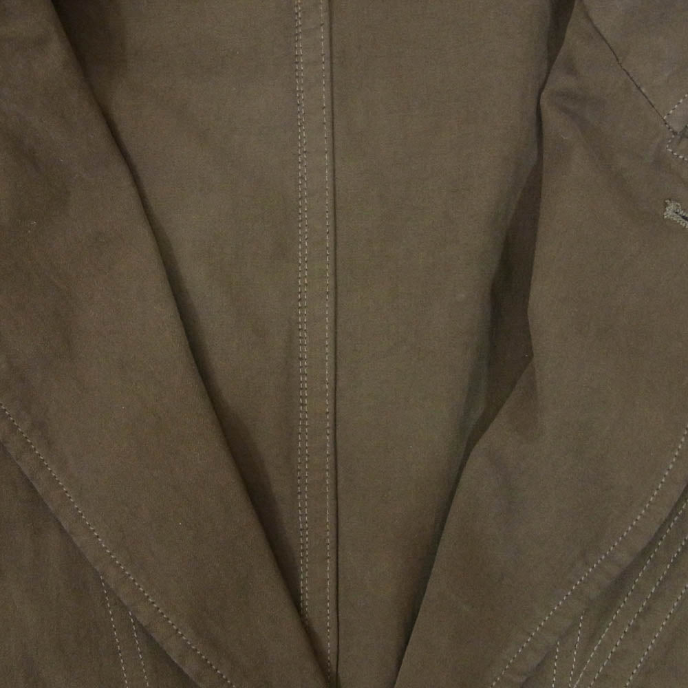 THE VIRIDI-ANNE ザ ヴィリジアン 24SS VI-3710-06 Dry Cotton Jacket ドライコットン ジャケット ブラウン系 2【中古】