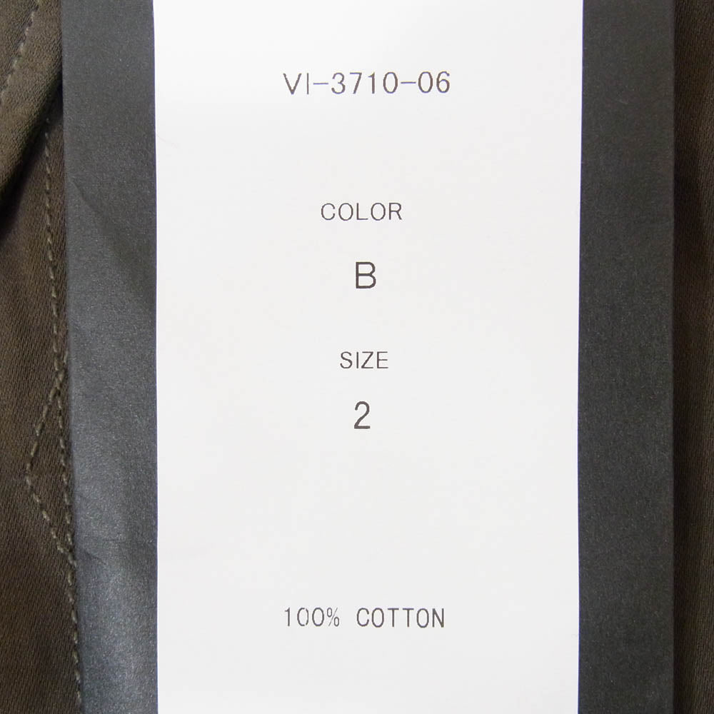 THE VIRIDI-ANNE ザ ヴィリジアン 24SS VI-3710-06 Dry Cotton Jacket ドライコットン ジャケット ブラウン系 2【中古】
