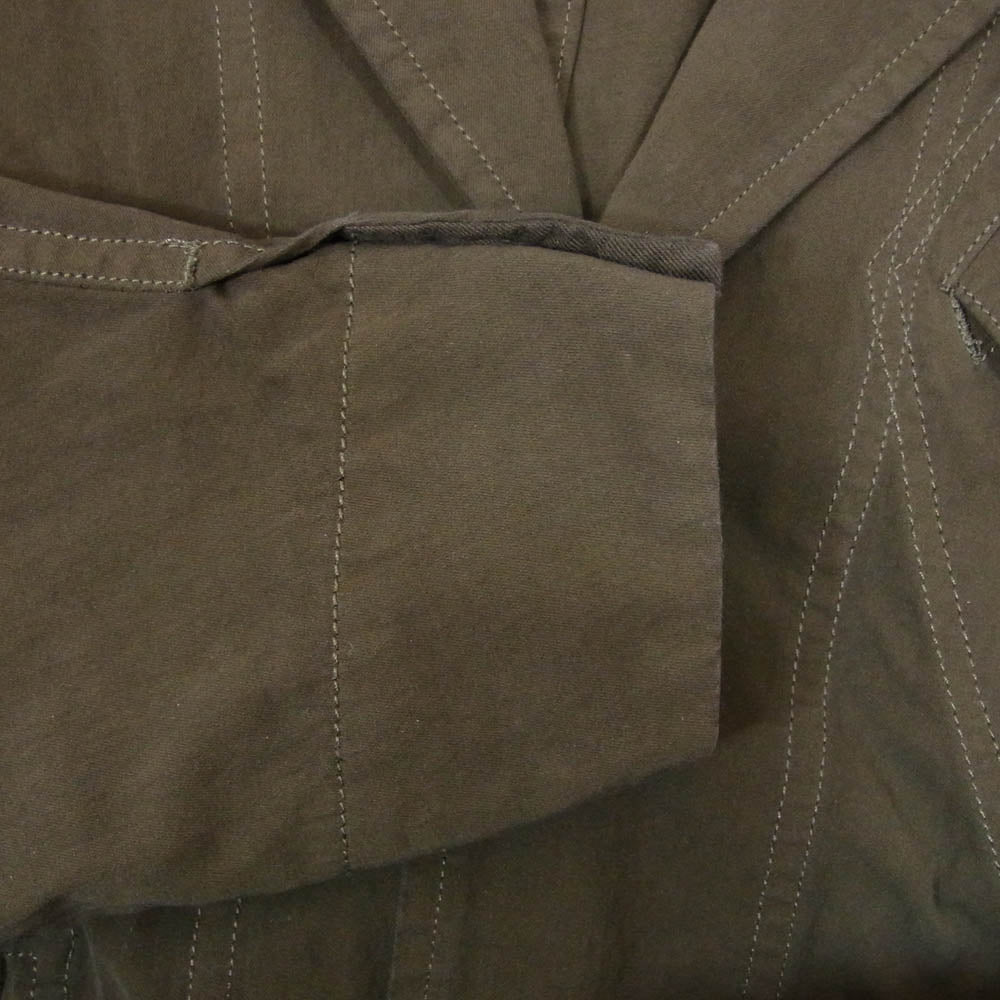 THE VIRIDI-ANNE ザ ヴィリジアン 24SS VI-3710-06 Dry Cotton Jacket ドライコットン ジャケット ブラウン系 2【中古】