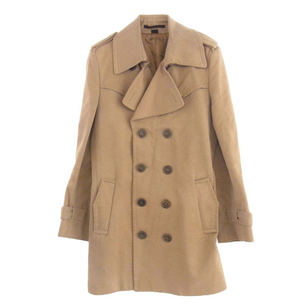 VIKTOR&ROLF ヴィクターアンドロルフ エポレット ダブル トレンチ コート ベージュ系 44【中古】