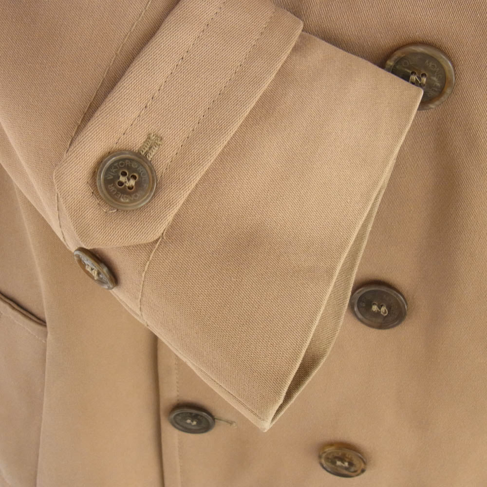 VIKTOR&ROLF ヴィクターアンドロルフ エポレット ダブル トレンチ コート ベージュ系 44【中古】