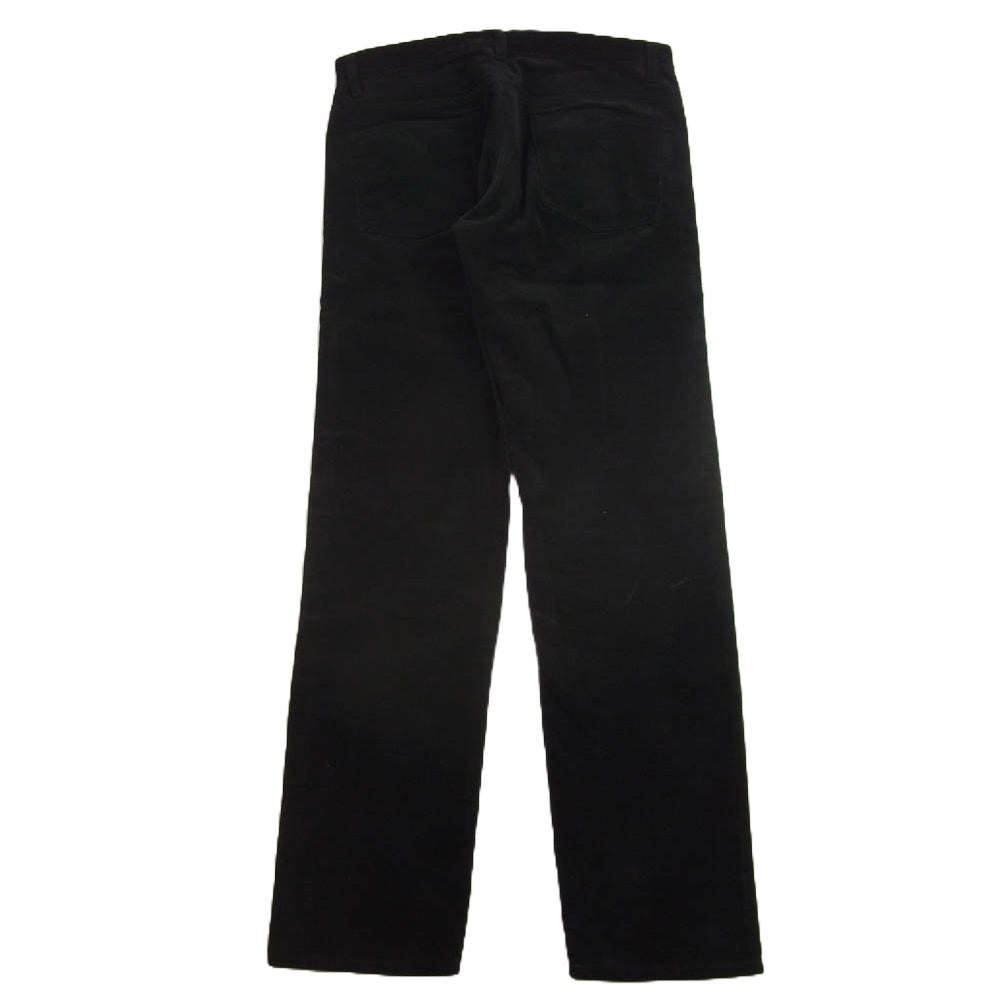 COMOLI コモリ 16AW J03-03007 5ポケット コーデュロイ パンツ ブラック系 2【中古】