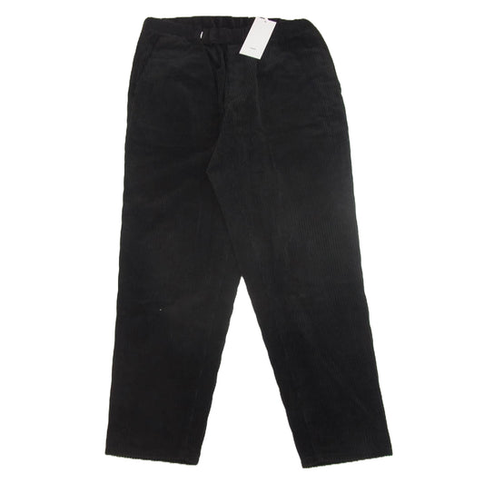 GRAPHPAPER グラフペーパー 18AW GM183-40093 Brisbane Moss Cook Pants ブリスベン モスクック コーデュロイ パンツ ブラック系 F【中古】