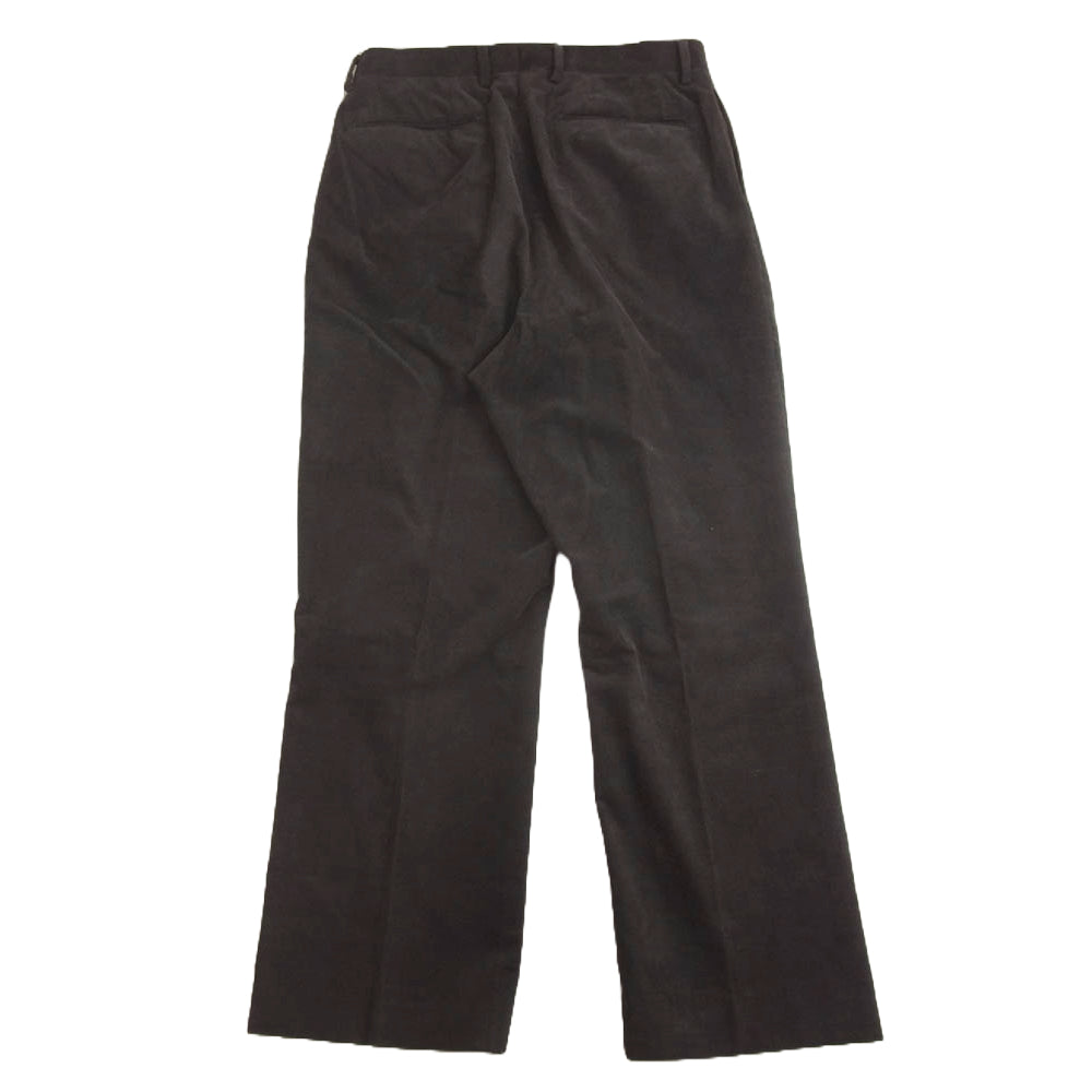 ニート コーデュロイ トラウザーズ パンツ チャコール系 46【中古】