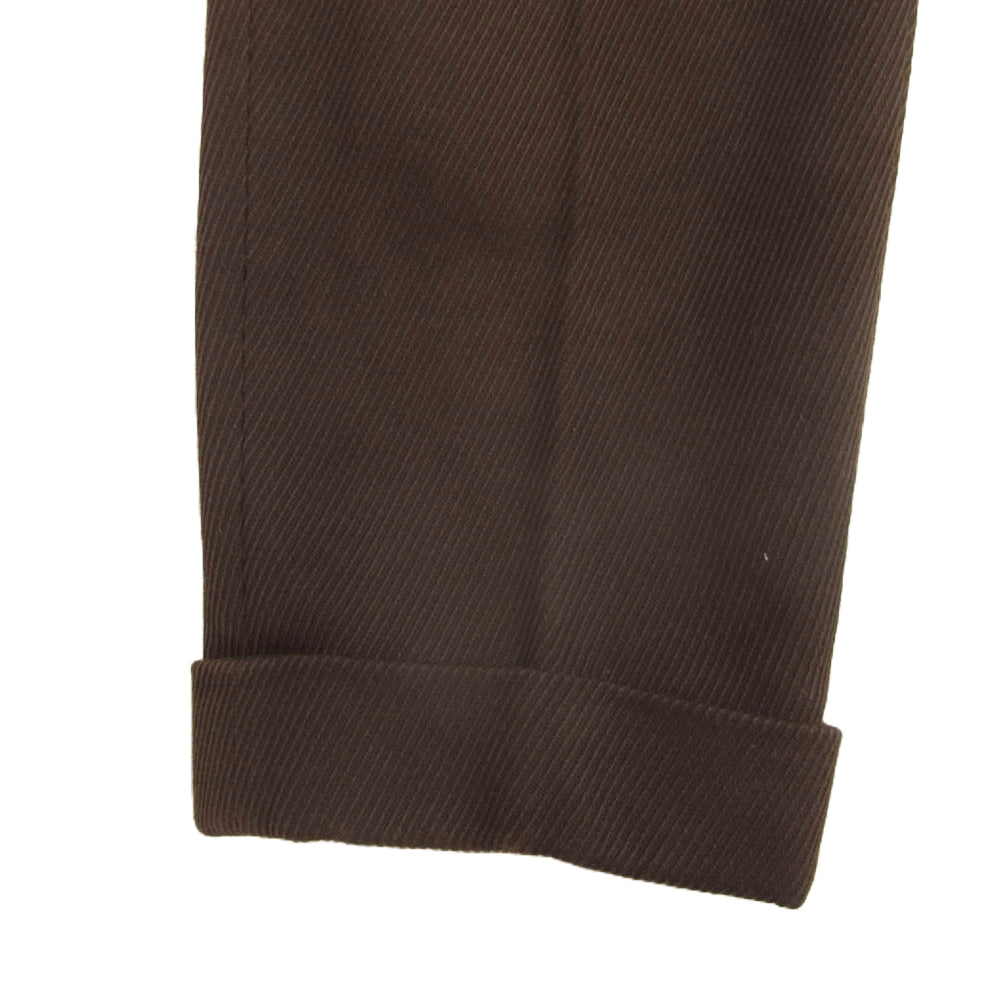 ニート 19-02CKT TAPERED Cotton Kersey テーパード パンツ ブラウン系 46【中古】
