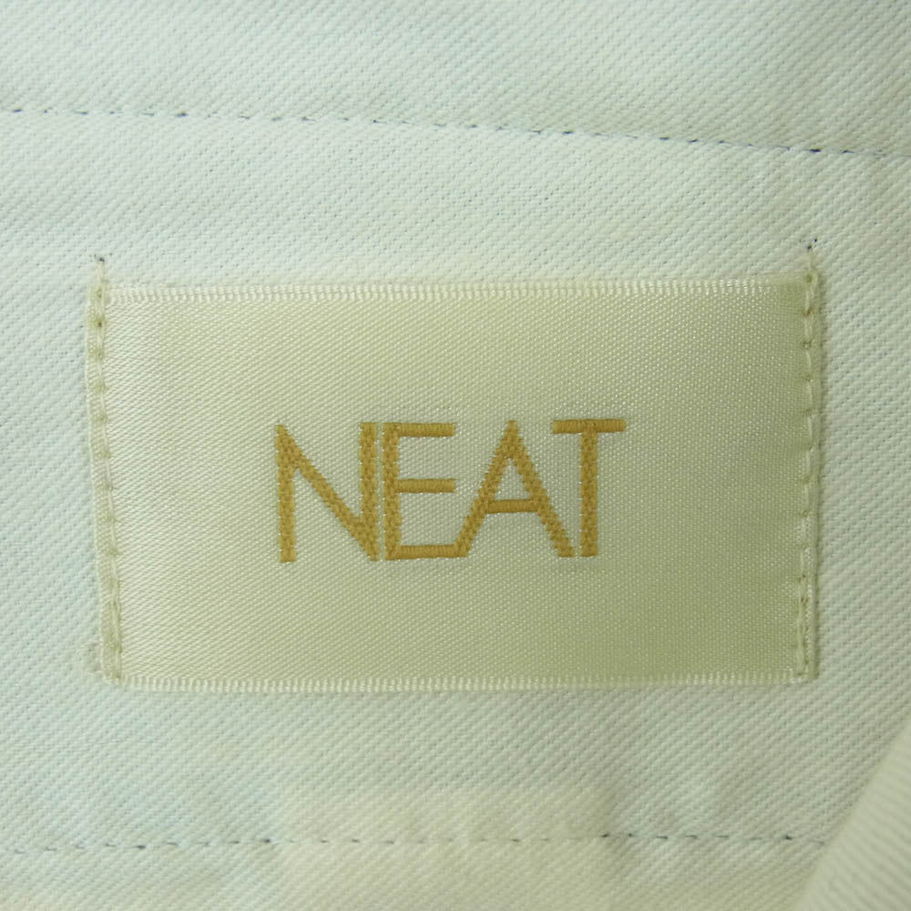 ニート 19-02CKT TAPERED Cotton Kersey Pants テーパード パンツ コットン 日本製 ブラック系 46【中古】