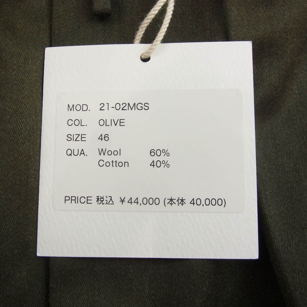 ニート 21-02MGS Moon Sporting Heritage Twill Standard オリーブ系 46【中古】