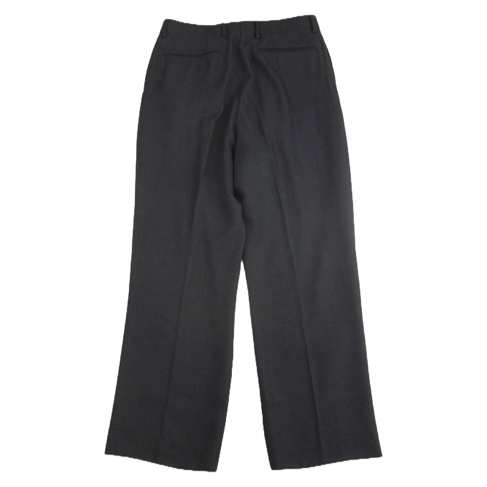 ニート 20-02TWS T/W Serge Standard ツイル 2タック トラウザーズ パンツ グレー系 46【中古】