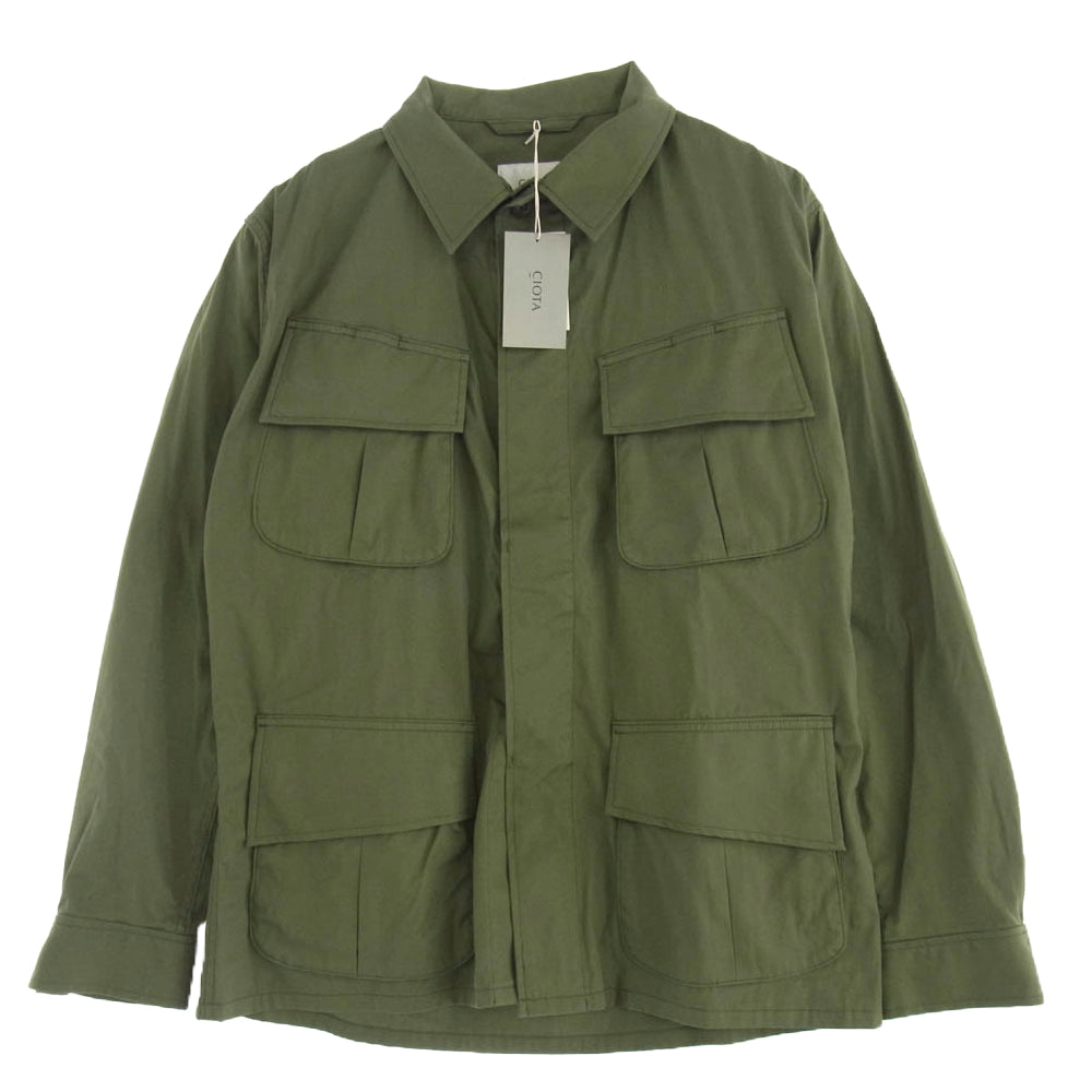 シオタ JKLM-113M SUVIN WEATHER JUNGLE FATIGUE JKT スビンウェザー ジャングルファティーグ ミリタリー ジャケット カーキ系 5【中古】