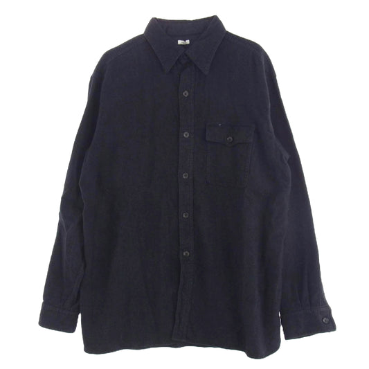 A.PRESSE アプレッセ 22AW 22AAP-02-12M CPO Shirt 長袖 シャツ ジャケット ネイビー系 3【中古】