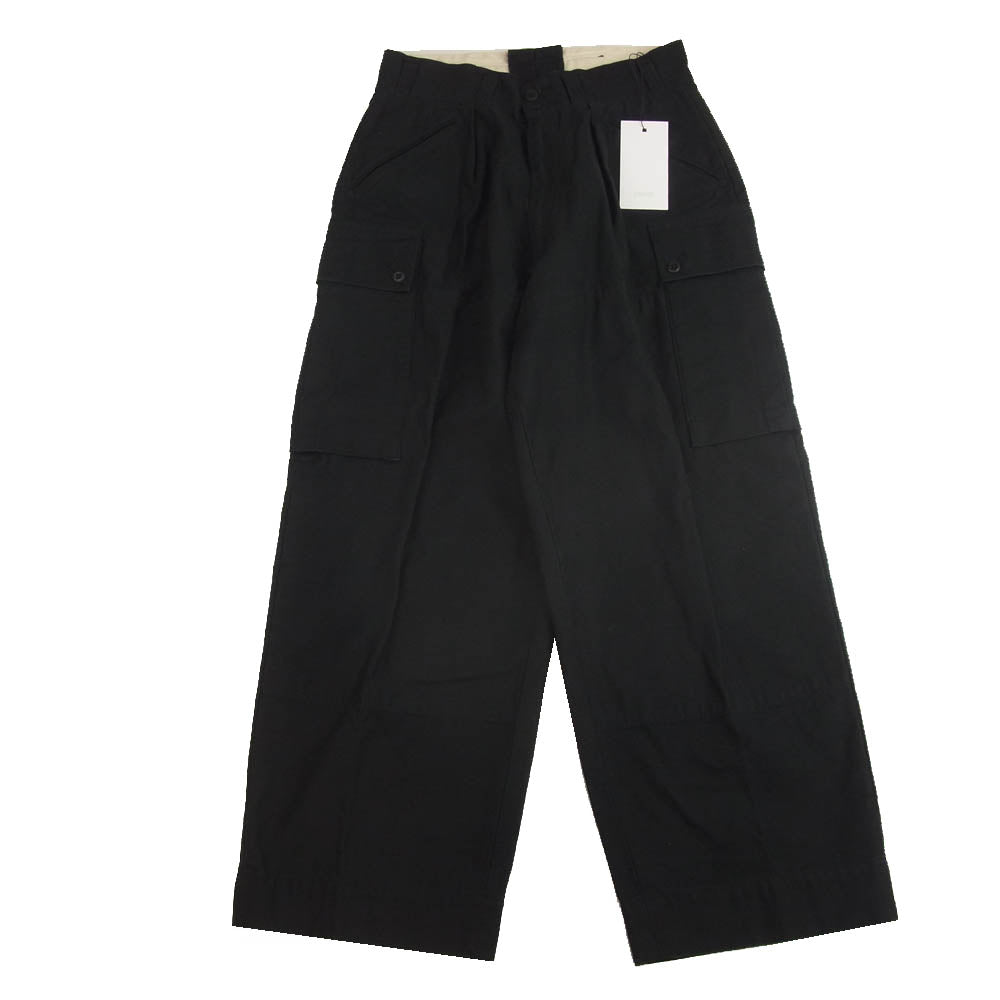 A.PRESSE アプレッセ 22AW 22AAP-04-13 MT Trooper Pants カーゴ パンツ ブラック系 2【中古】