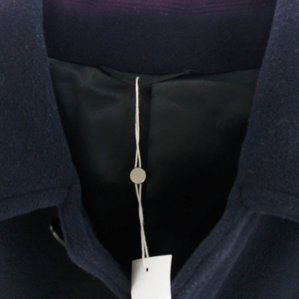 COMOLI コモリ 22AW W03-04014 WOOL MILITARY COAT ウール ミリタリー コート ネイビー系 2【中古】