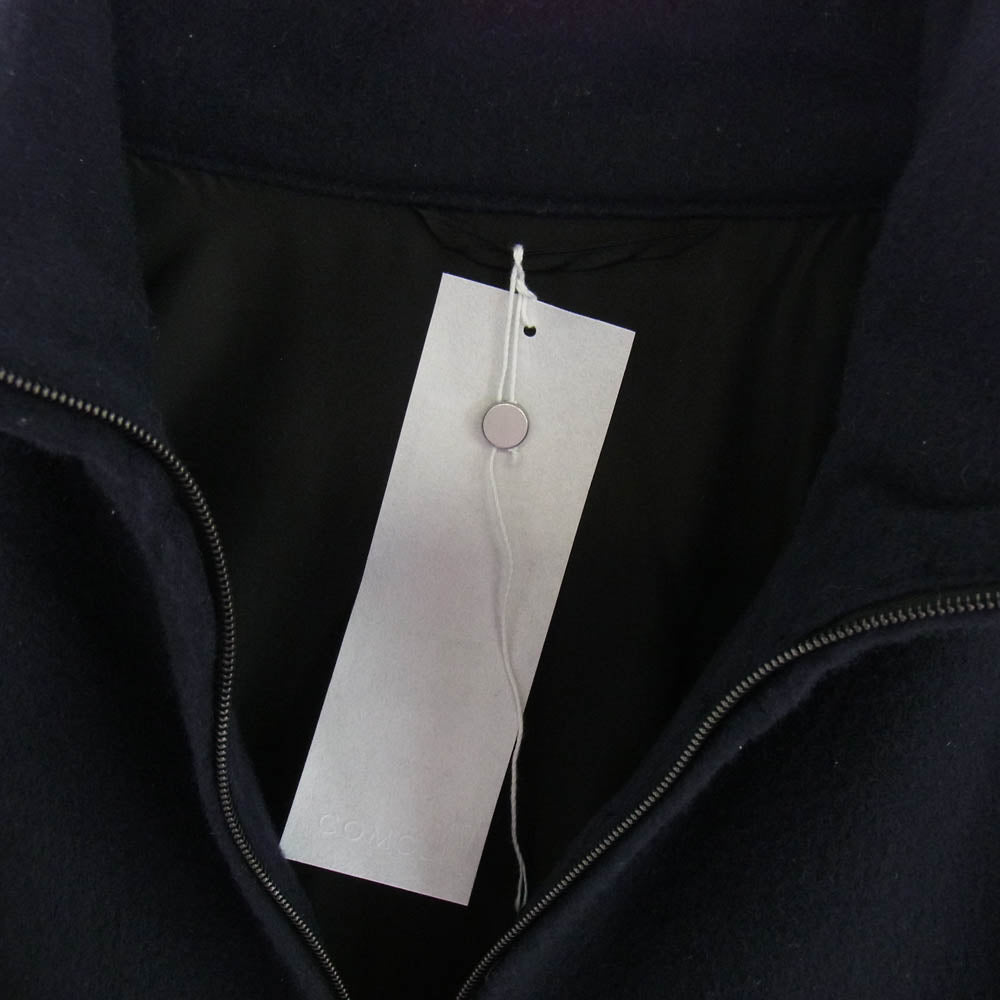 COMOLI コモリ 23AW Y03-01016 CASHMERE TRACK JACKET カシミヤ トラック ジャケット ブルゾン ネイビー系 3【中古】