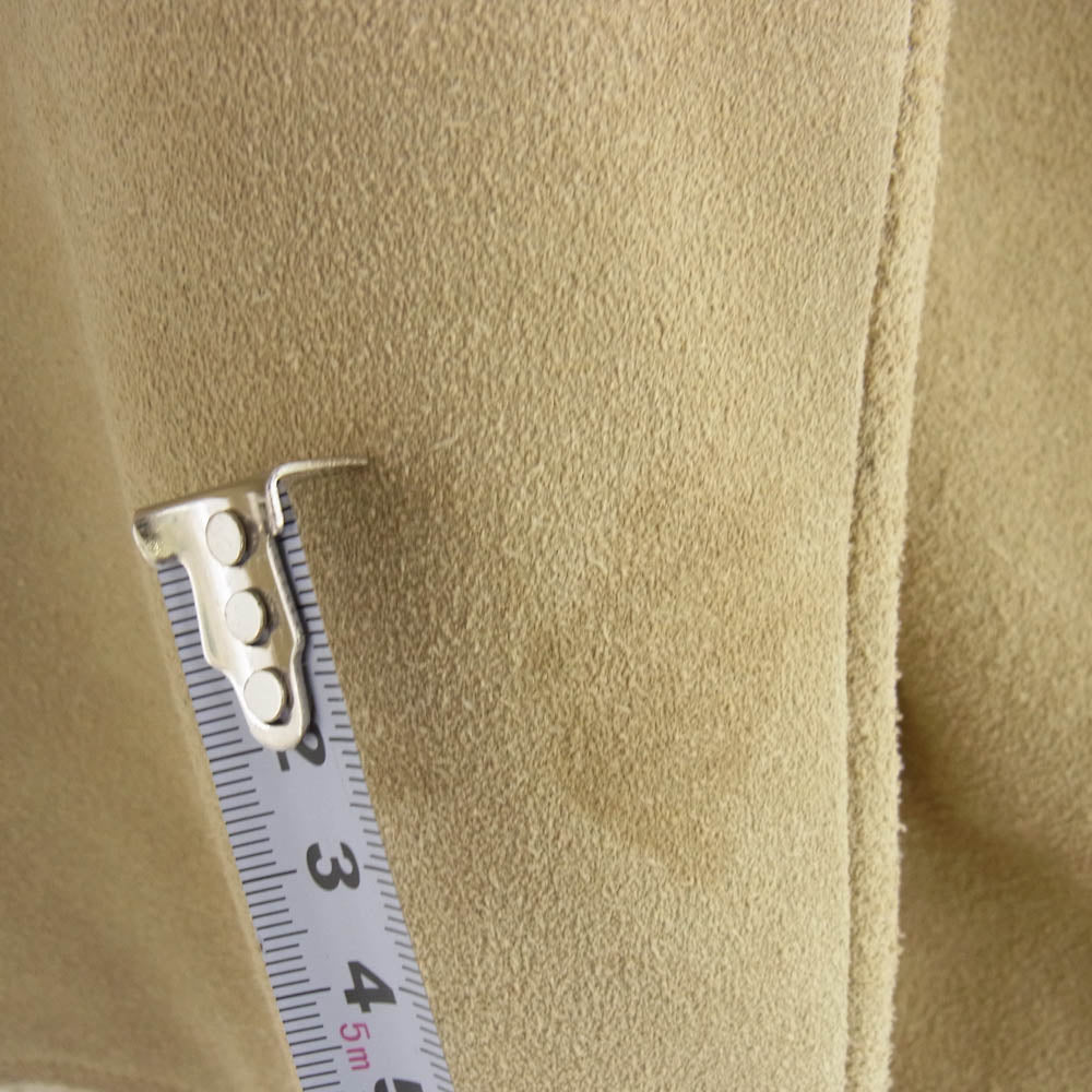 WEIRDO ウィアード WRD-20-AW-03 HEY KIDS RANCH JACKET スエード ランチ ボア ジャケット カーキ系 M【中古】