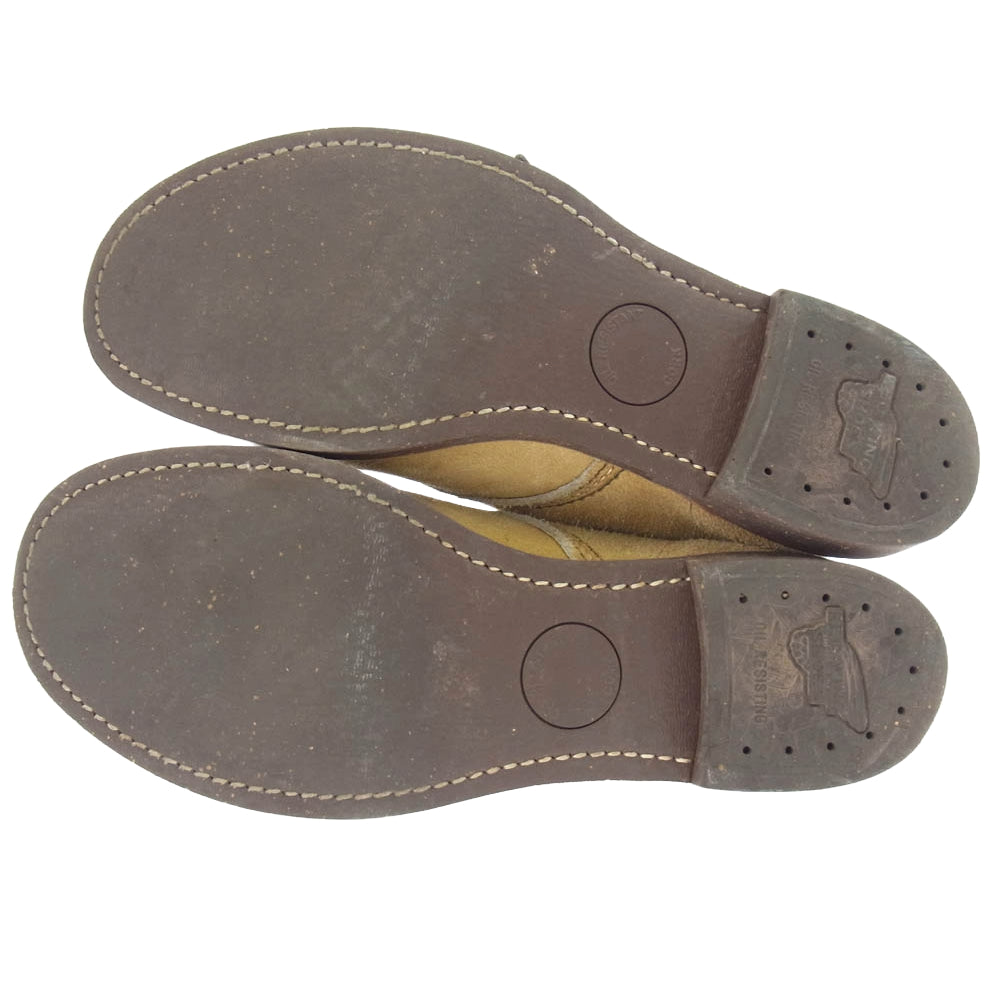 RED WING レッドウィング 2960 USA製 BLACKSMITH CAMEL LARAMIE ROUCH OUT ブラックスミス キャメル ララミー ラフアウト スエード ブーツ ライトブラウン系 US9.5【中古】