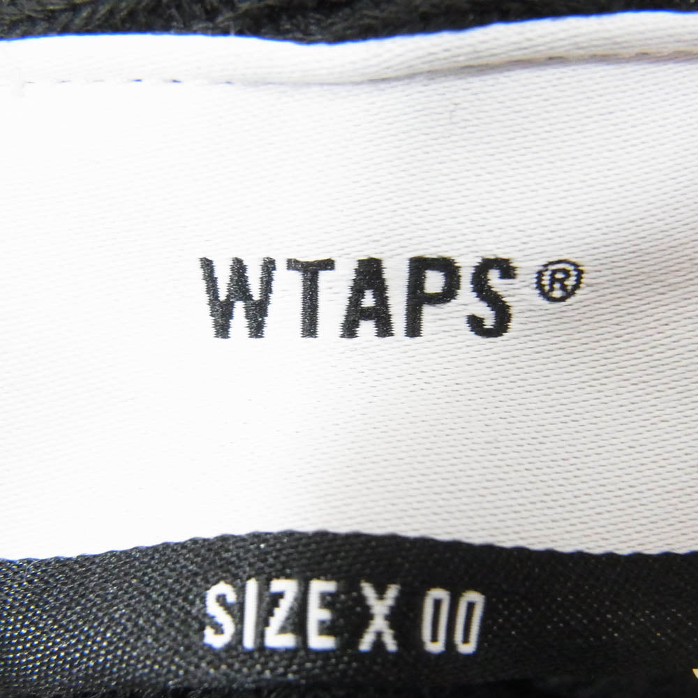 WTAPS ダブルタップス 22AW 222MADT-HT02 Beanie 02 Beanie Ctpl. Coolmax. Fortless クールマックス フォートレス ビーニー ニットキャップ ブラック系 X00【中古】