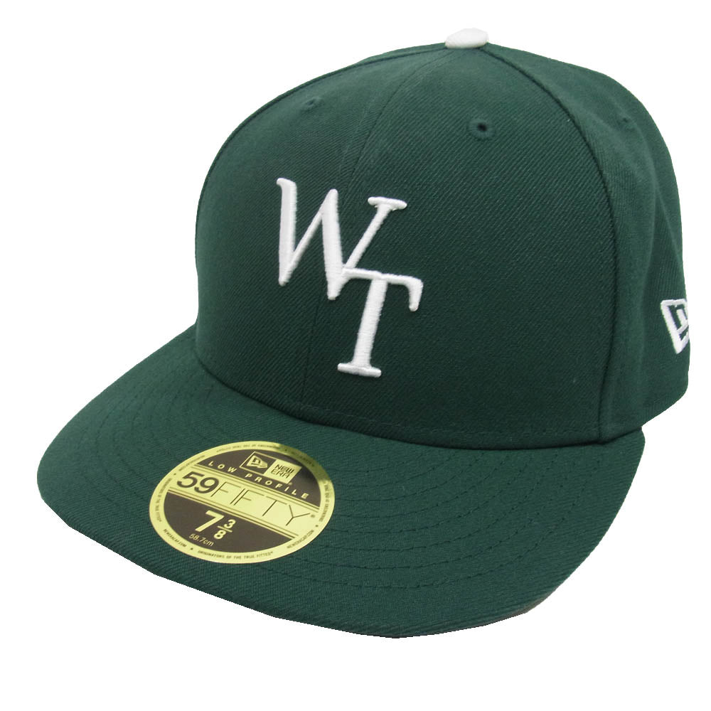 WTAPS ダブルタップス 24SS 241NENED-HT01 New Era ニューエラ 59FIFTY Low Profile Cap ベースボール キャップ 帽子 グリーン系 7 3/8【中古】