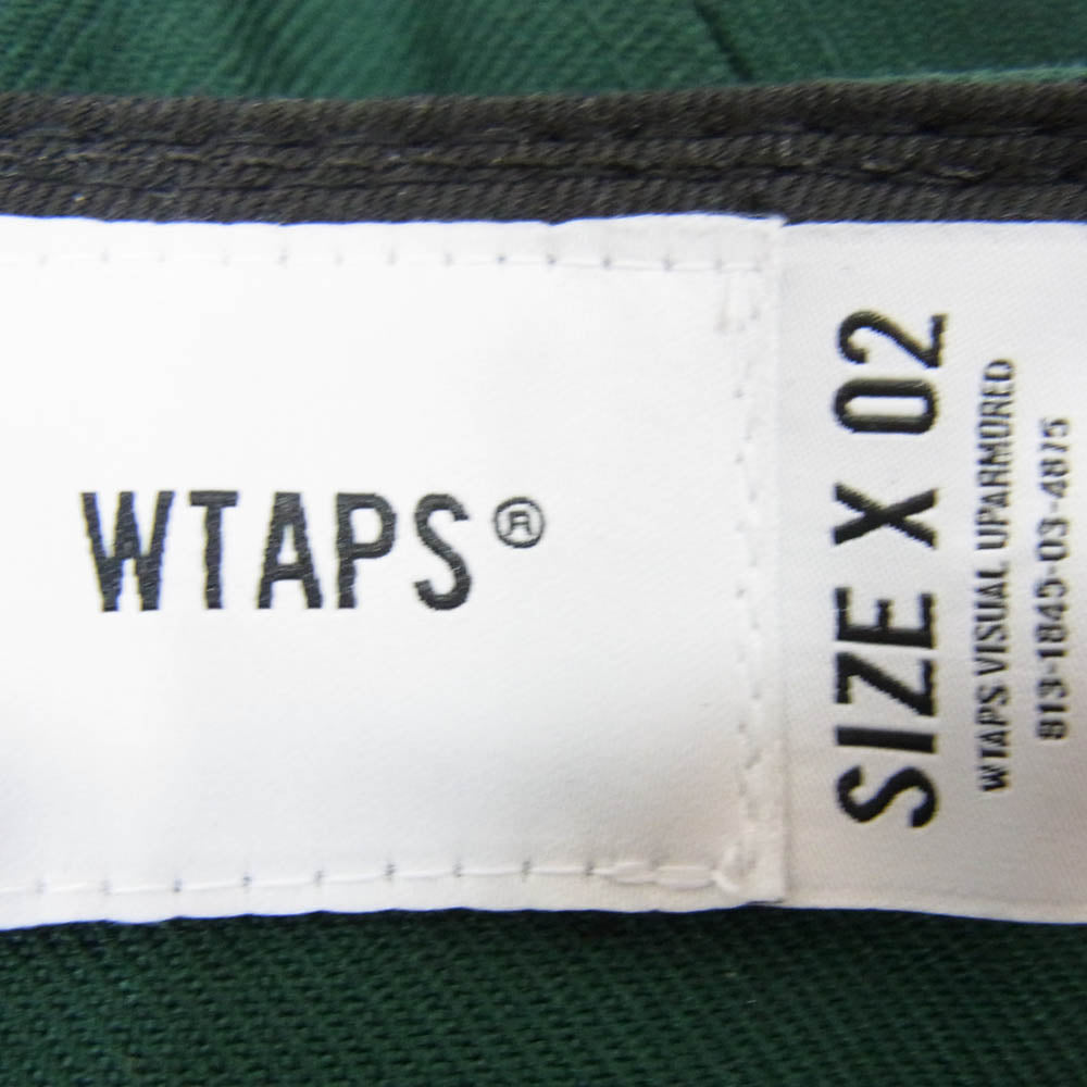 WTAPS ダブルタップス 24SS 241NENED-HT01 New Era ニューエラ 59FIFTY Low Profile Cap ベースボール キャップ 帽子 グリーン系 7 3/8【中古】