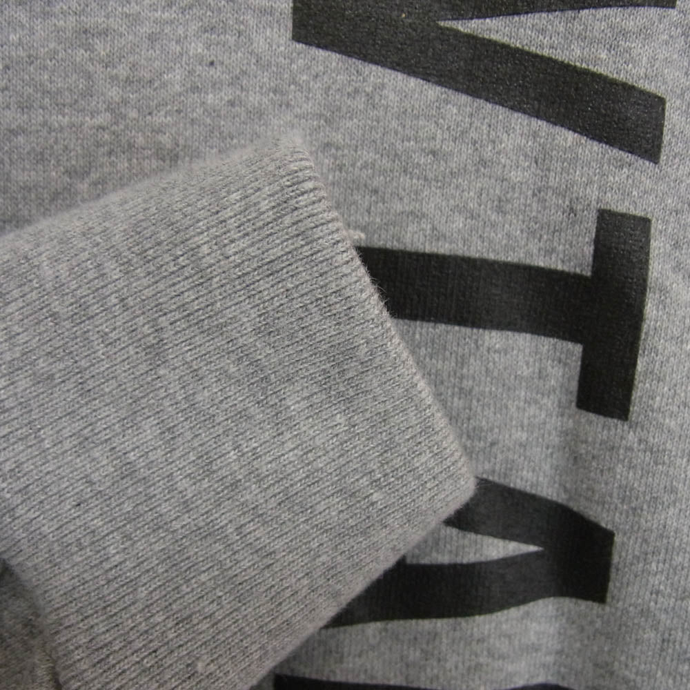 WTAPS ダブルタップス 23AW 232ATDT-HPM01S SIGN HOODY COTTON サイン フーディー コットン プルオーバースウェットパーカー グレー系 X02【中古】