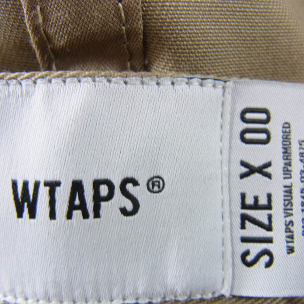 WTAPS ダブルタップス 24AW 242HCDT-HT04 T-6H 01 CAP CTPL. TWILL ツイル キャップ 帽子 ブラウン系 X00【美品】【中古】