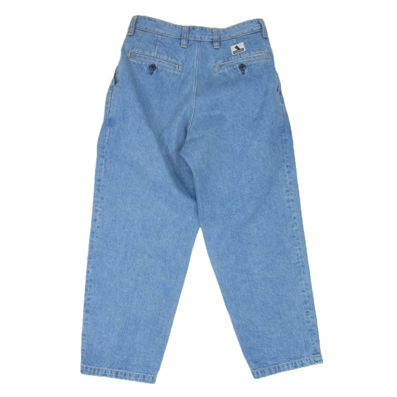 DESCENDANT ディセンダント DENIM TROUSERS デニム トラウザー パンツ インディゴブルー系 1【中古】