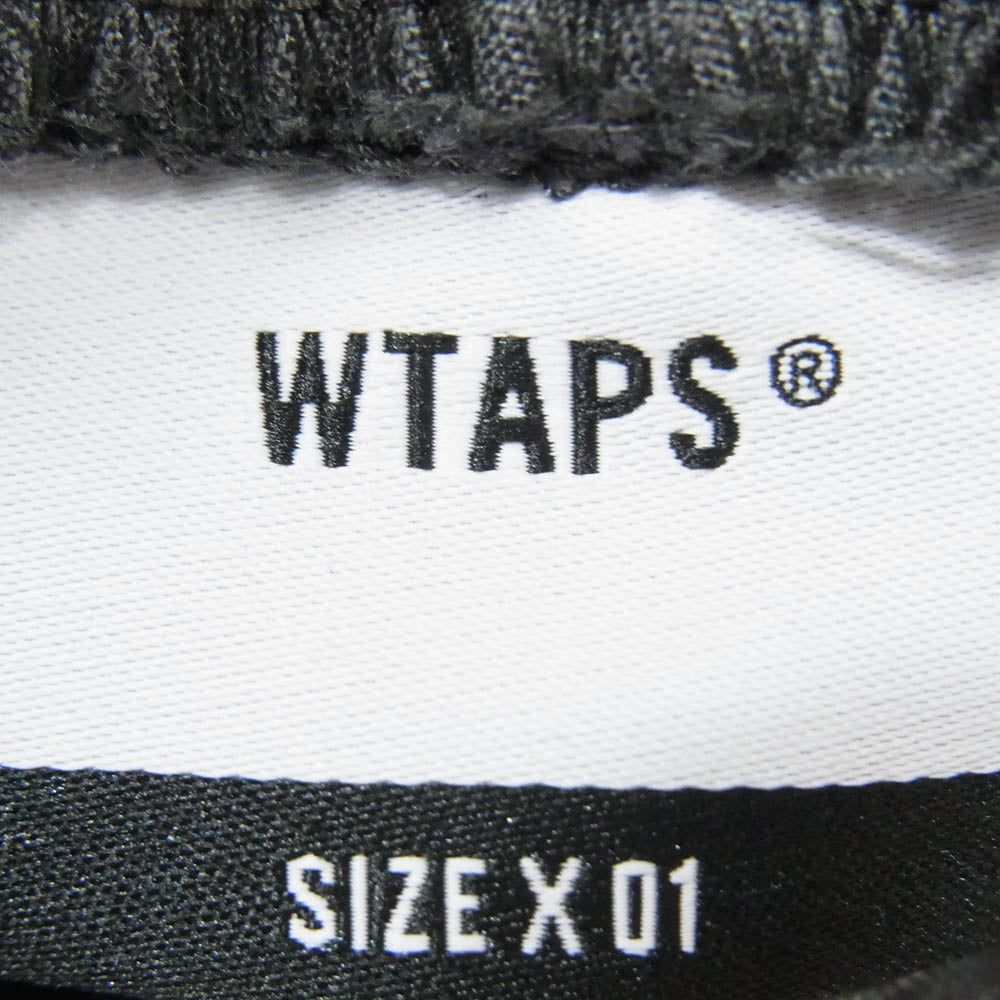 WTAPS ダブルタップス 24SS 241CWDT-PTM05 TROUSERS LNRY POPLIN チェック柄 ポプリン イージー パンツ グレーカーキ系 X01【美品】【中古】