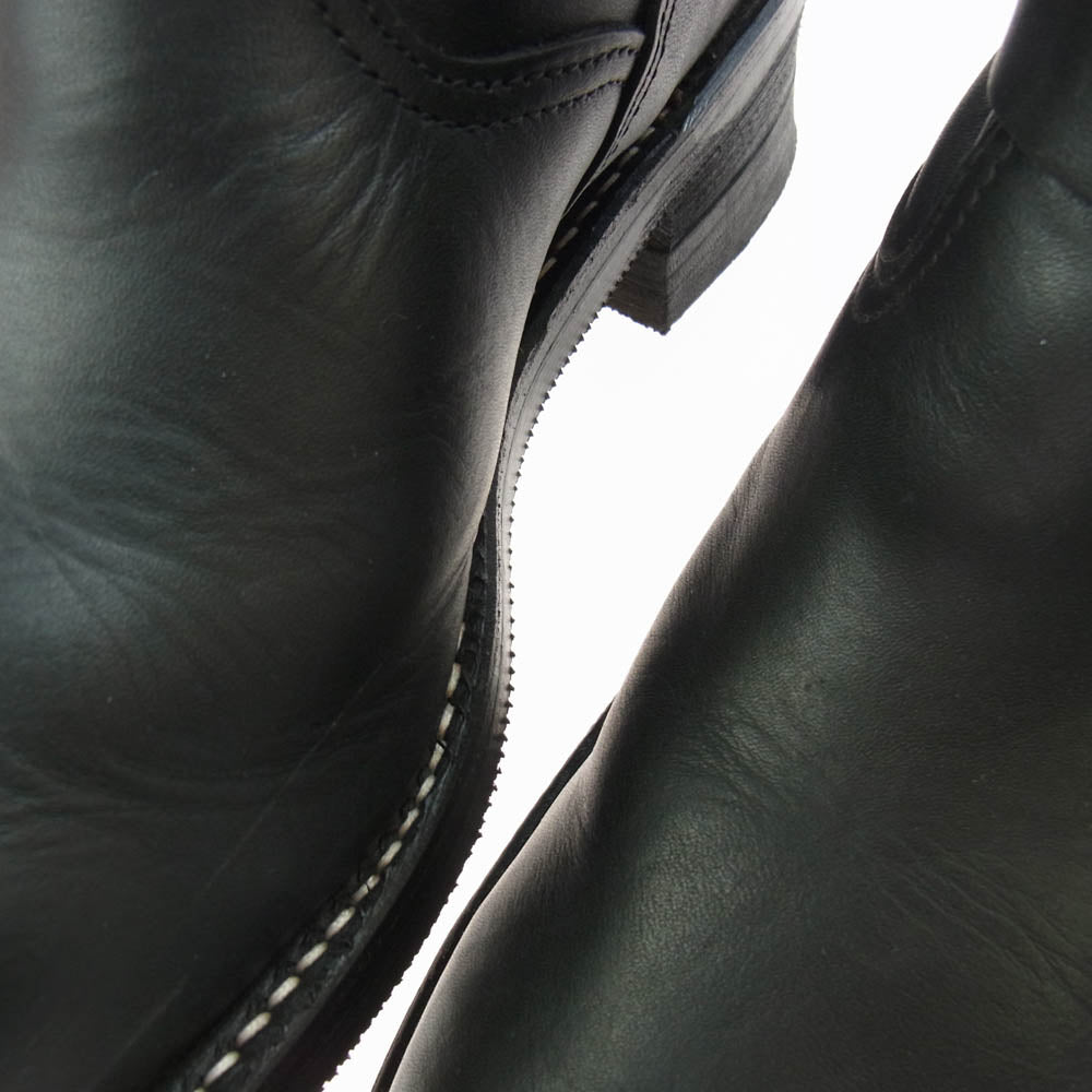 Chippewa チペワ USA製 27872 ENGINEER BOOTS BLACK OIL 7インチ ショート エンジニアブーツ ブラック系 8.5E【中古】