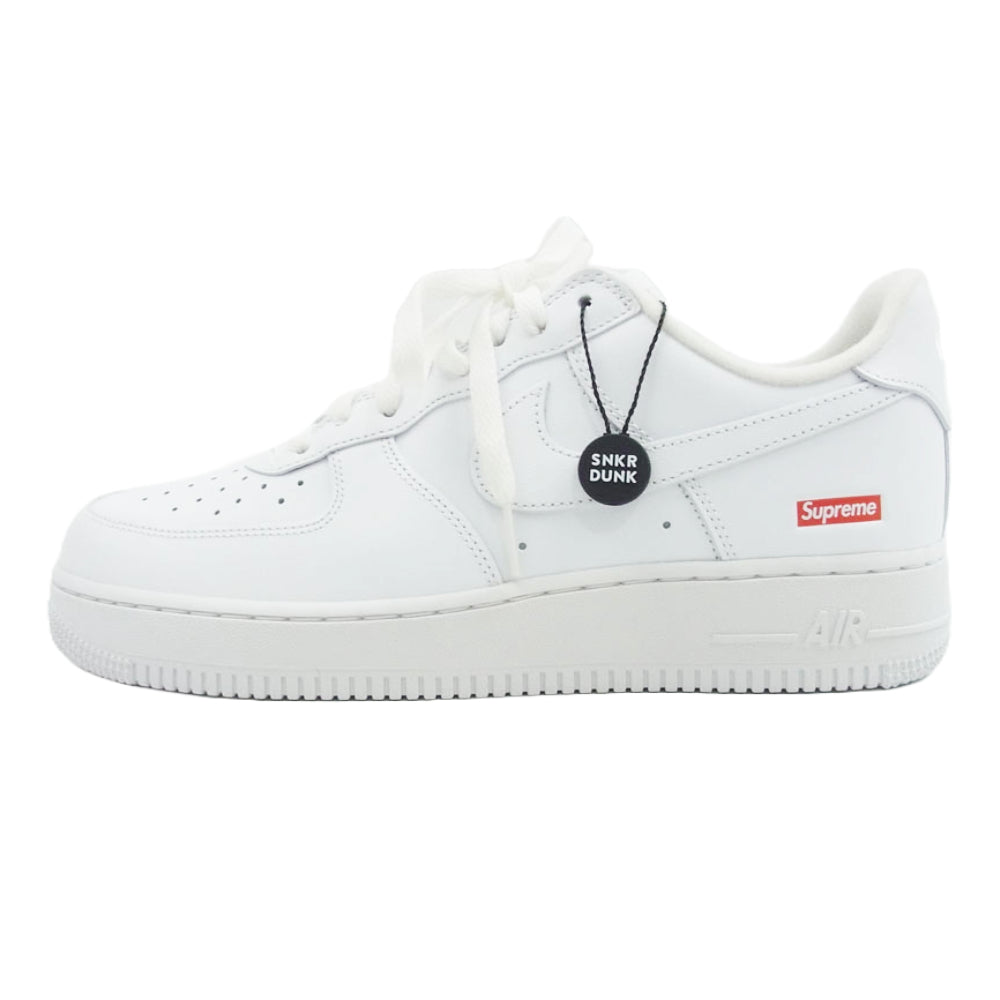 Supreme シュプリーム CU9225-100 NIKE ナイキ CU9225-100 AIR FORCE1 LOW エアフォース ローカット スニーカー ホワイト系 26cm【極上美品】【中古】