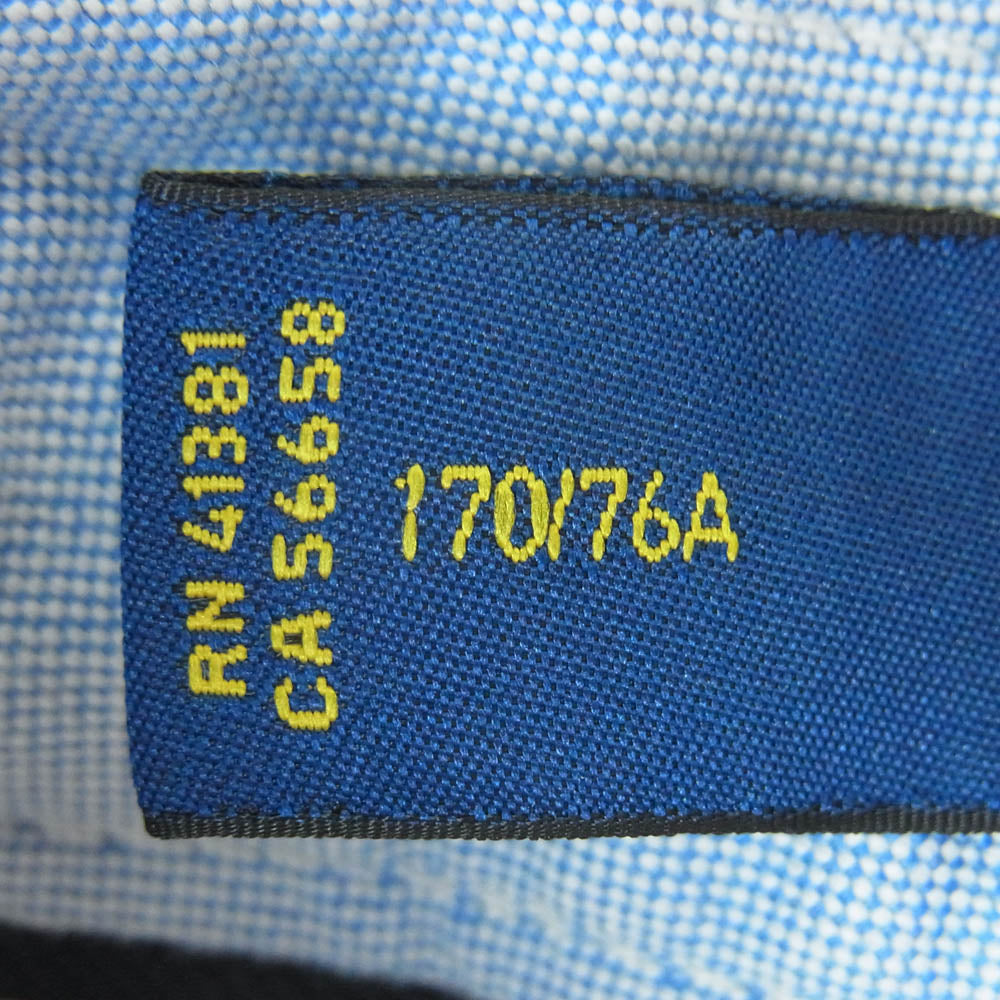 POLO RALPH LAUREN ポロ・ラルフローレン テニスラケット刺繍 ストライプ ショーツ ハーフ ショート パンツ ライトブルー系 ホワイト系 30【中古】