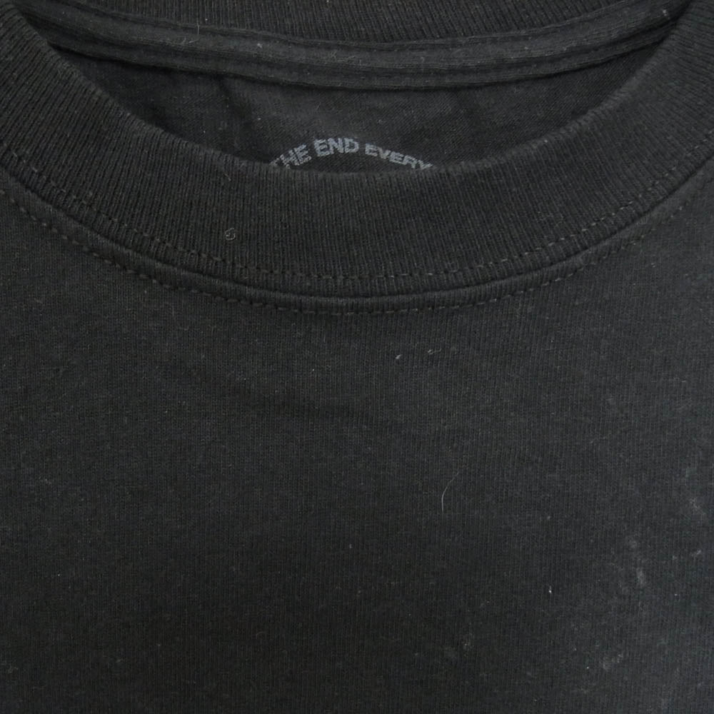 NEIGHBORHOOD ネイバーフッド Anti Social Social Club アンチソーシャルソーシャルクラブ NBHD プリント ロングスリーブ 長袖 Tシャツ ブラック系 M【中古】