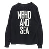 NEIGHBORHOOD ネイバーフッド WIND AND SEA ウィンダンシー CRAFT WITH PRIDE ロゴプリント 長袖 Tシャツ ブラック系 S【中古】