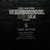 NEIGHBORHOOD ネイバーフッド WIND AND SEA ウィンダンシー CRAFT WITH PRIDE ロゴプリント 長袖 Tシャツ ブラック系 S【中古】