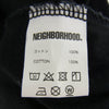 NEIGHBORHOOD ネイバーフッド WIND AND SEA ウィンダンシー CRAFT WITH PRIDE ロゴプリント 長袖 Tシャツ ブラック系 S【中古】