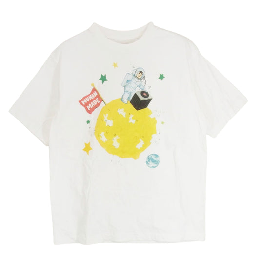 HUMAN MADE ヒューマンメイド Keiko Sootome T-Shirt 五月女ケイ子 イラストプリント 半袖 Tシャツ ホワイト系 M【中古】
