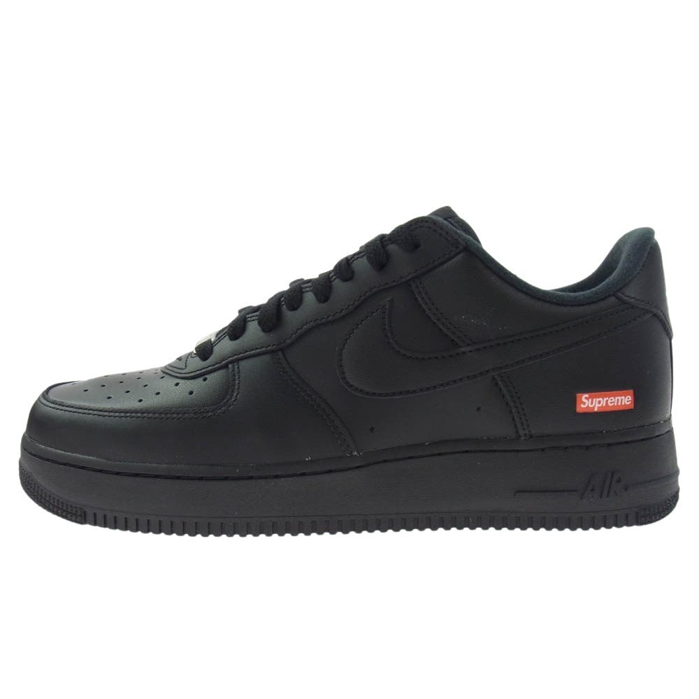 Supreme シュプリーム CU9225-001 NIKE ナイキ Air Force 1 Low エアフォース ロー スニーカー ブラック系 28cm【極上美品】【中古】