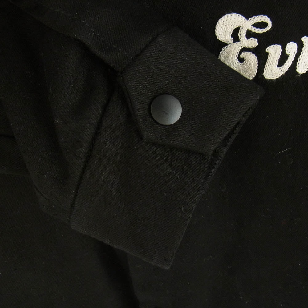 HYSTERIC GLAMOUR ヒステリックグラマー 22AW MND-HYS001 MINEDENIM マインデニム F.Black Denim JKT デニム 中綿 ジャケット ブラック系 M【中古】