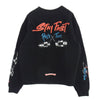 CHROME HEARTS クロムハーツ（原本無） MATTY BOY マッティ ボーイ STAYFAST RACE TEAM SWEAT プリント スウェット トレーナー ブラック系【中古】