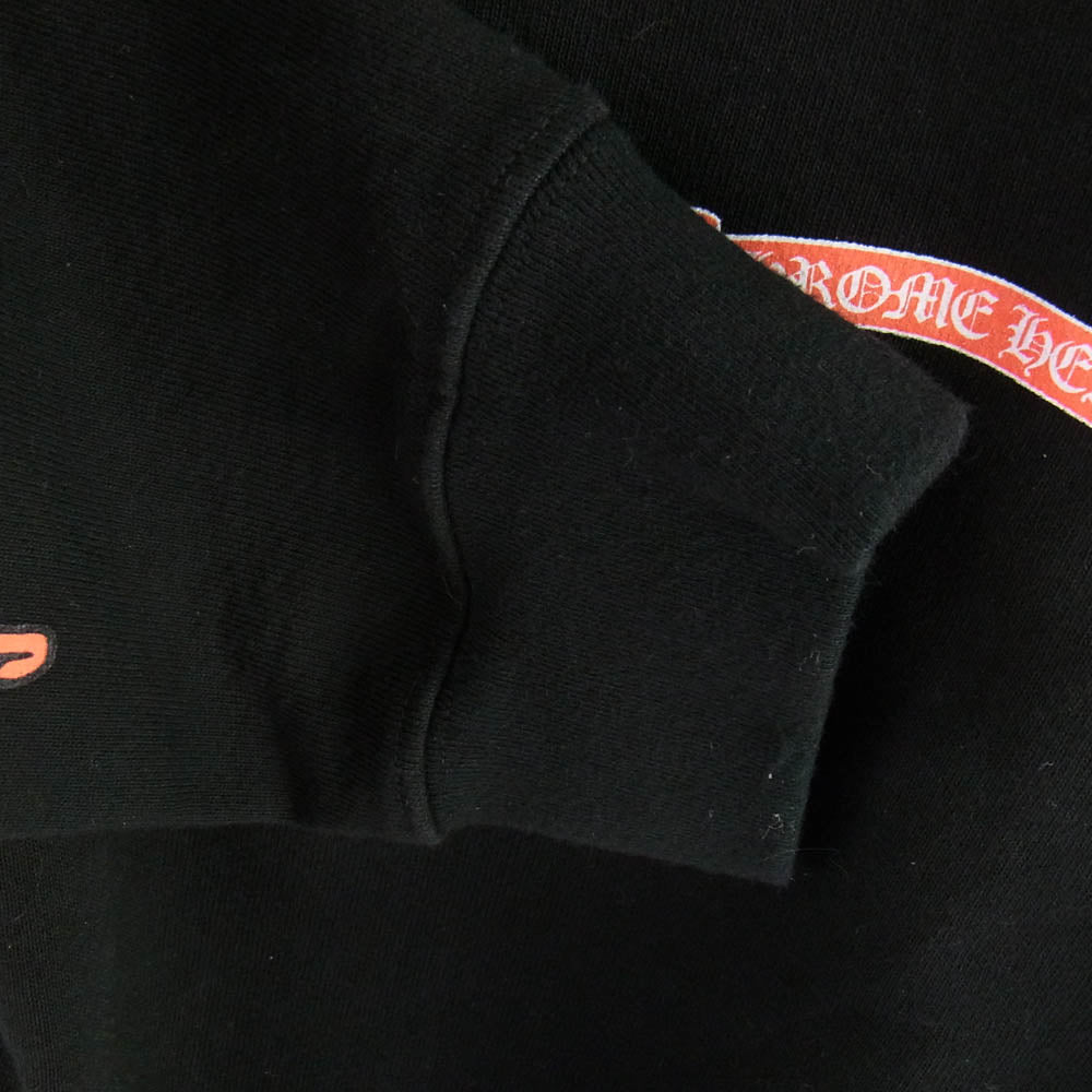 CHROME HEARTS クロムハーツ（原本無） MATTY BOY マッティ ボーイ STAYFAST RACE TEAM SWEAT プリント スウェット トレーナー ブラック系【中古】