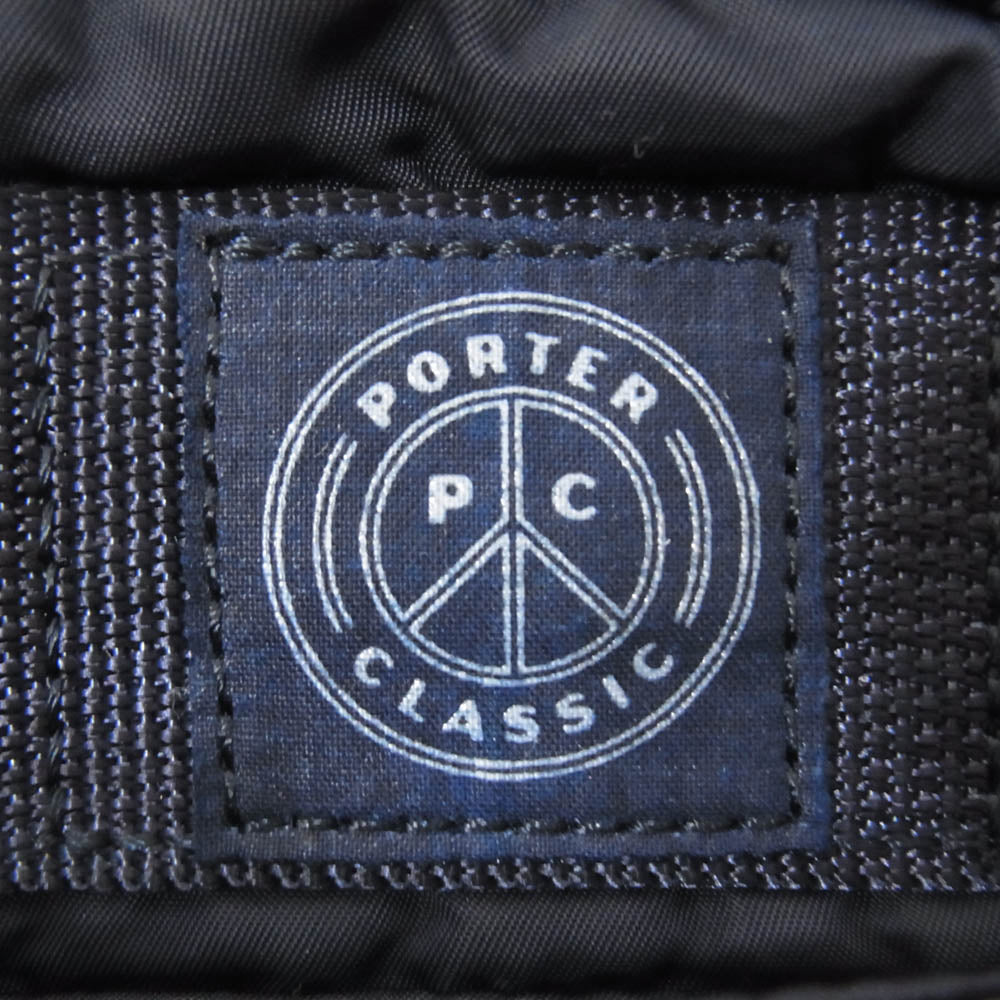 PORTER CLASSIC ポータークラシック PC-015-272-40-08 SUPER NYLON WAIST BAG スーパーナイロン ウエストバッグ ショルダーバッグ ネイビー系【中古】