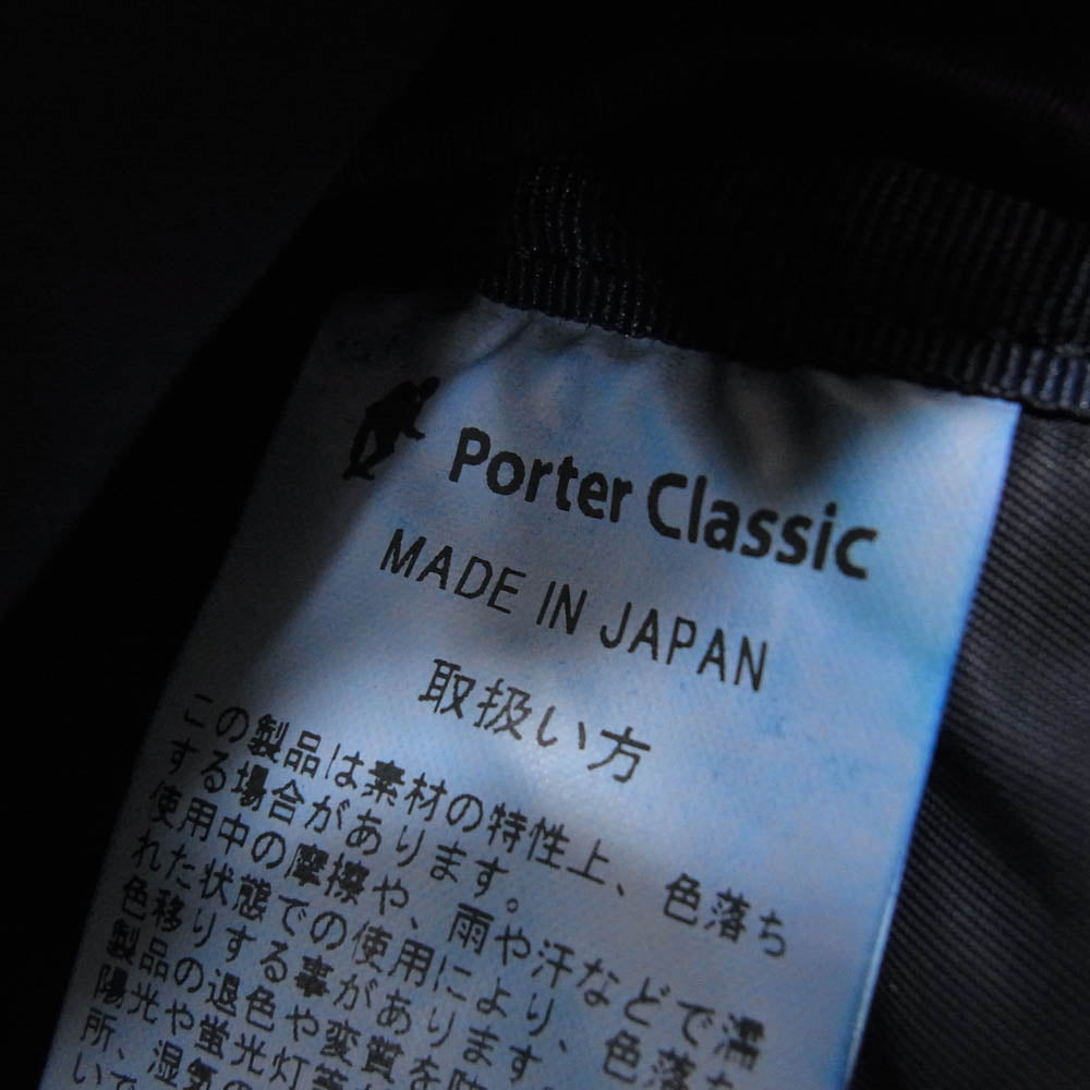 PORTER CLASSIC ポータークラシック PC-015-272-40-08 SUPER NYLON WAIST BAG スーパーナイロン ウエストバッグ ショルダーバッグ ネイビー系【中古】