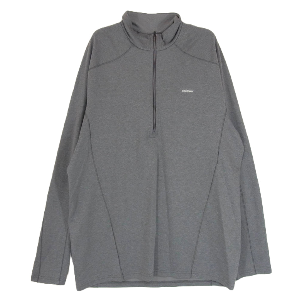 patagonia パタゴニア 11AW キャプリーン ハーフジップ トラック ジャケット ブルゾン グレー系 L【中古】