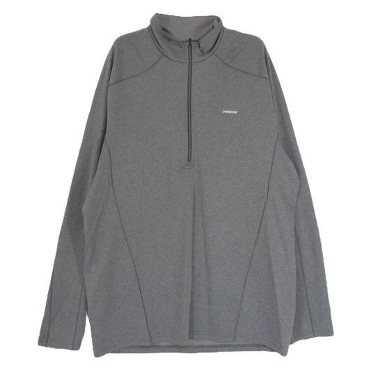 patagonia パタゴニア 11AW キャプリーン ハーフジップ トラック ジャケット ブルゾン グレー系 L【中古】