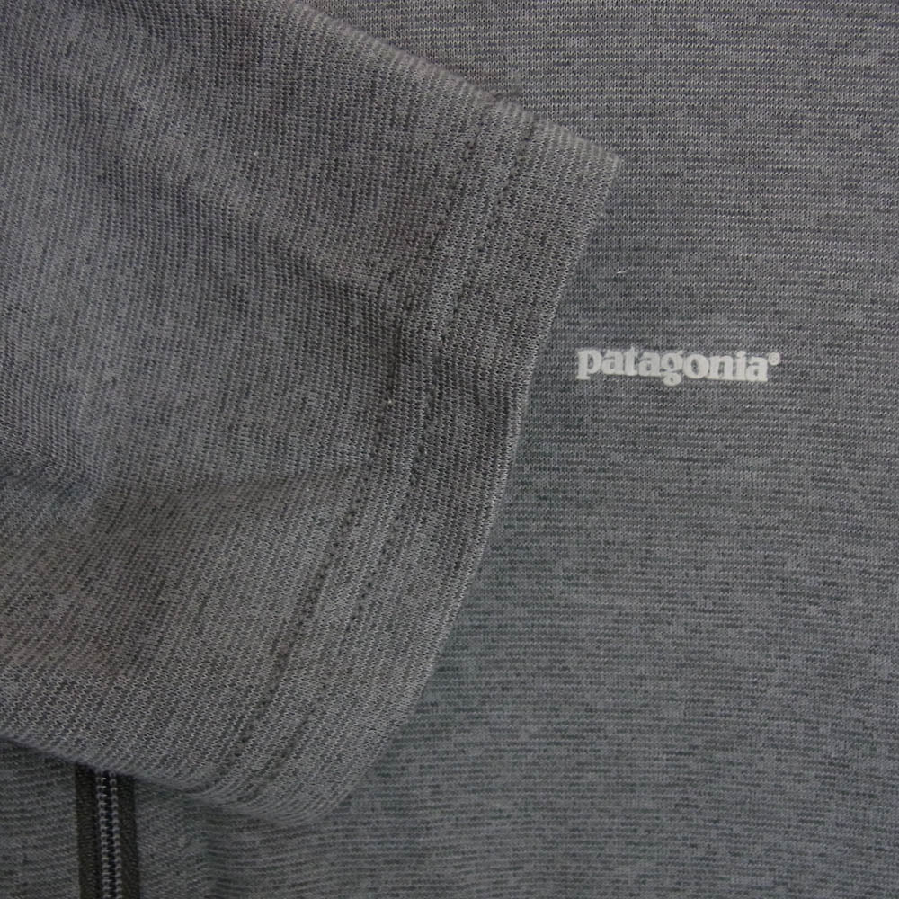 patagonia パタゴニア 11AW キャプリーン ハーフジップ トラック ジャケット ブルゾン グレー系 L【中古】