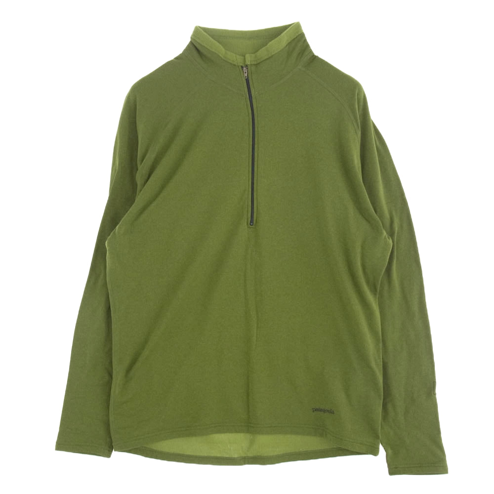 patagonia パタゴニア 41600 キャプリーン ハーフジップ トラック ジャケット ブルゾン グリーン系 L【中古】